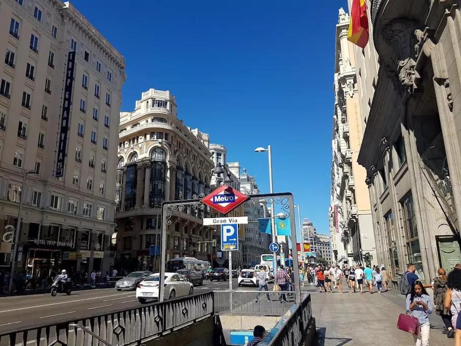 Downtown Madrid - Gran Via - Business Ready Leilighet Eksteriør bilde